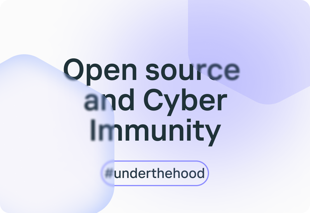 Open source and Cyber Immunity