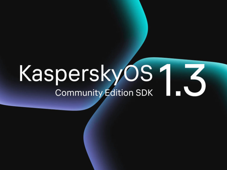 Introducing KasperskyOS Community Edition SDK 1.3